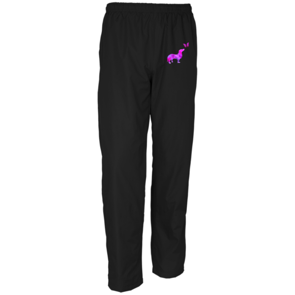 Whimsy Walk – Dachshund and Butterfly Lounge Pants for Dreamy Days